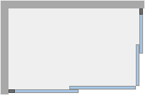 Душевое ограждение Ambassador Queen 11011106L (1200x800x2000), 1 место - Вид №7