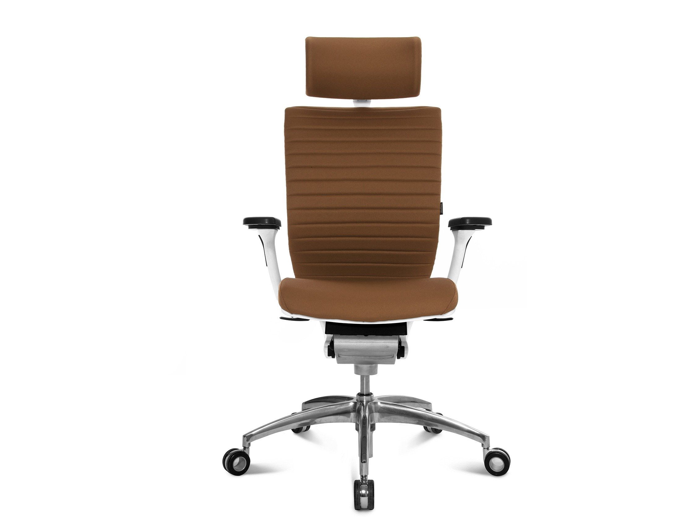 Регулируемый по высоте поворотный офисный стул из ткани Wagner ARCH-00067568 - Вид №5