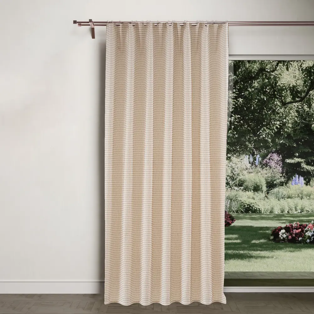 Штора Simo 200x280 см цвет бежевый Santreyd STLM-2126292