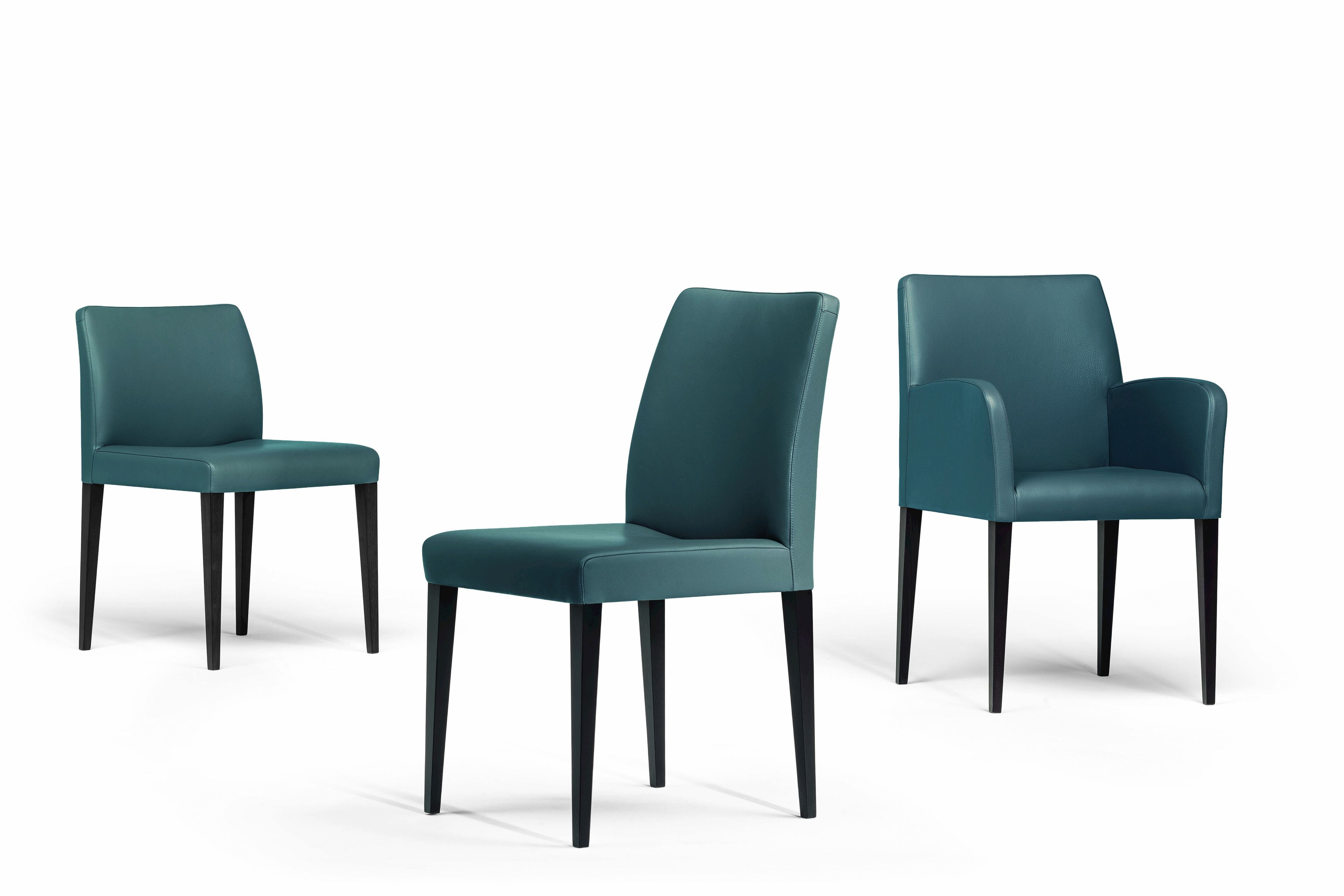 Кожаный стул с подлокотниками Poltrona Frau коллекция-столы и стулья ARCH-00058055 - Вид №7