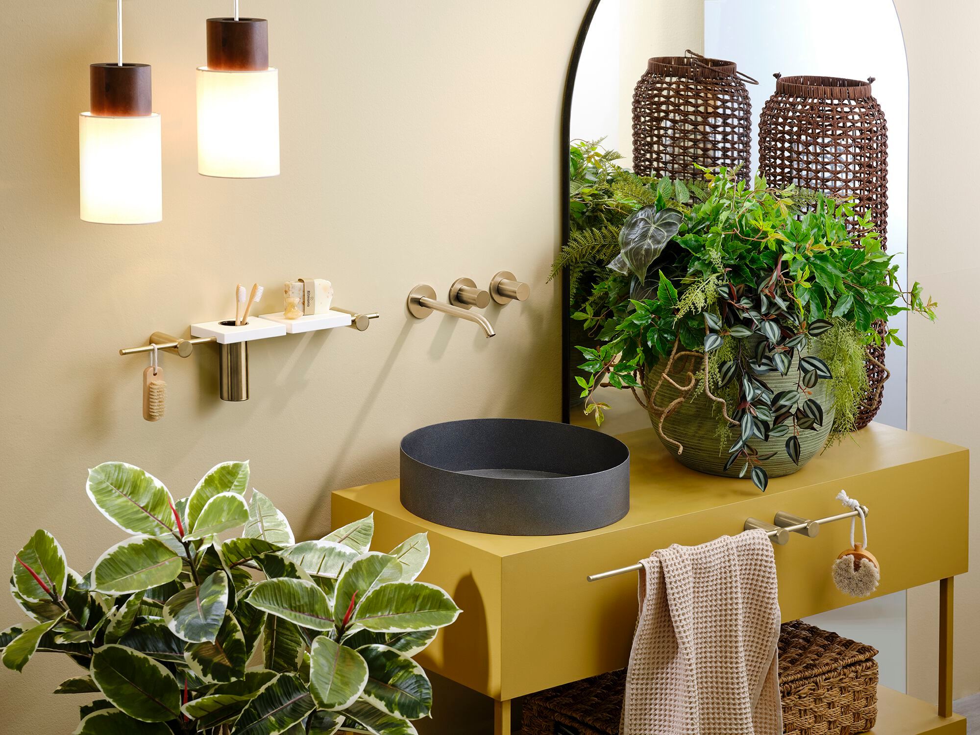 Настенный однорычажный смеситель для раковины Ritmonio Diametro35 ARCH-00091769 - Вид №1