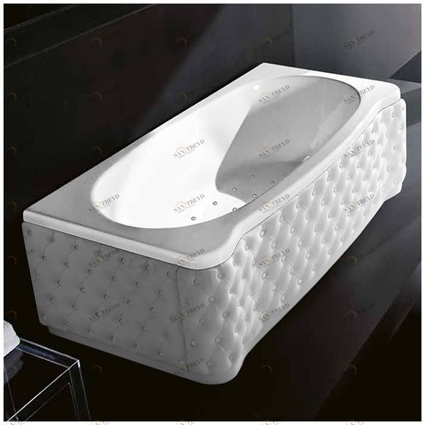 Ванна Gruppo treesse New Classic Young STA-V674C-DX-KB 00белая с аэромассажем прямоугольная правая белая кожа STAV674CDXKB