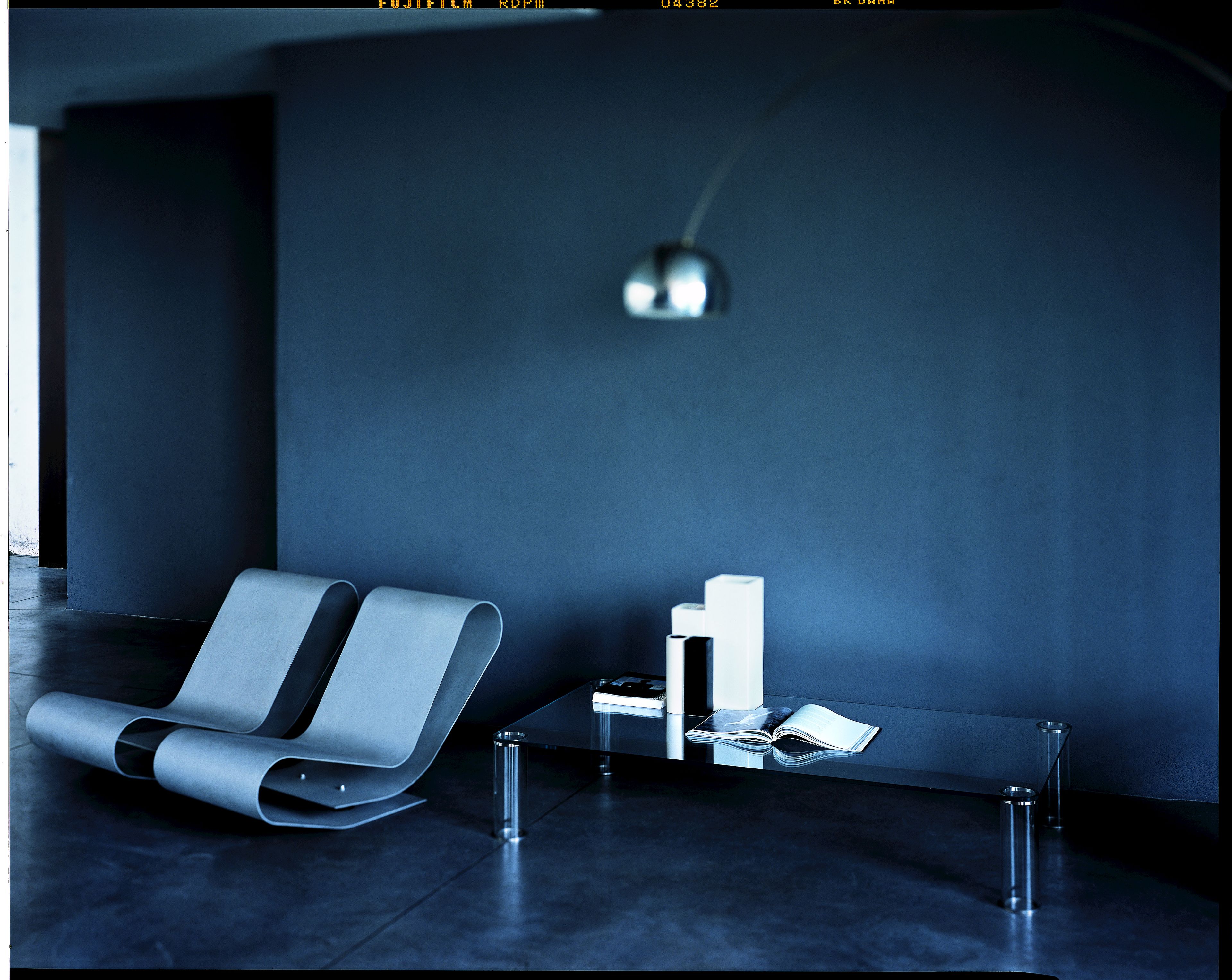 Хрустальный квадратный низкий журнальный столик Glas Italia ARCH-00098893 - Вид №1