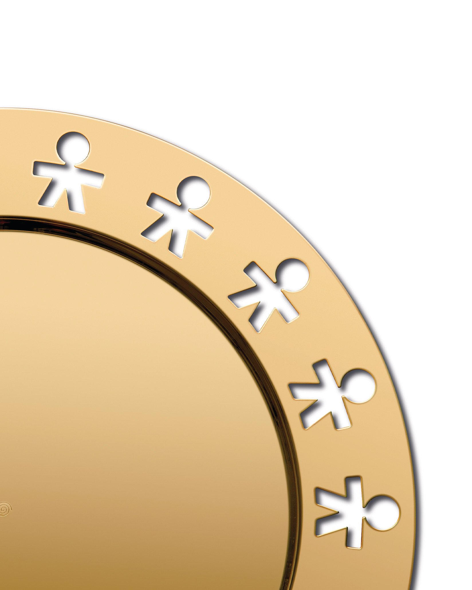 Поднос Alessi Girotondo KKGT GD - Вид №1