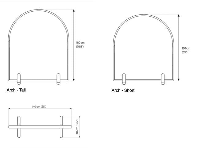 Пробковая мобильная офисная перегородка на колесах GREENMOOD MODULOR ARCH-00126942 - Вид №4