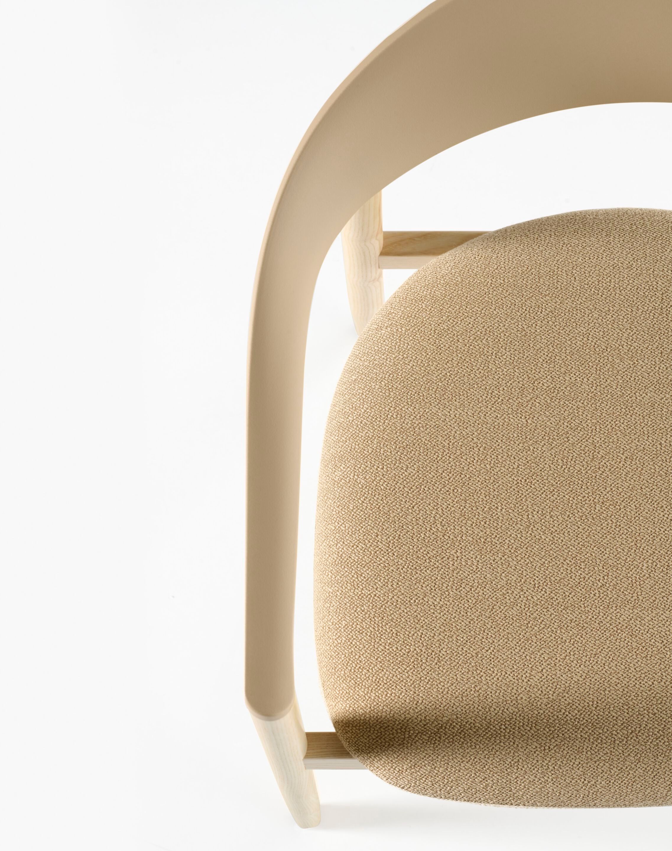 Дубовый стул с подлокотниками Plank Монца ARCH-00037371 - Вид №7