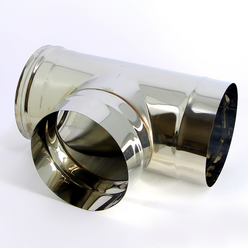 Тройник-К 90" Ferrum Ф200 (430/0,5мм) FM112001F - Вид №3