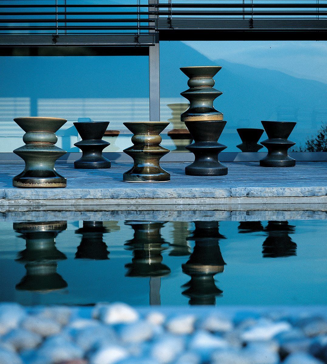 Круглый журнальный столик из керамогранита Zanotta ZEUS ARCH-00139587 - Вид №4