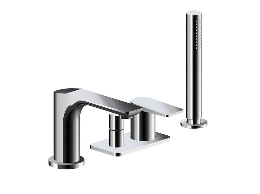 Набор для ванны с 4 отверстиями и ручным душем CRISTINA Rubinetterie Blade ARCH-00066264