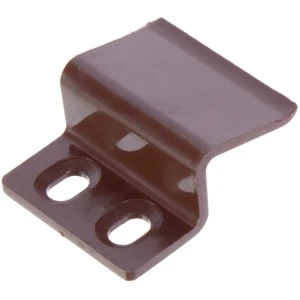 Крепление для москитной сетки пластик цвет коричневый, 4 шт.