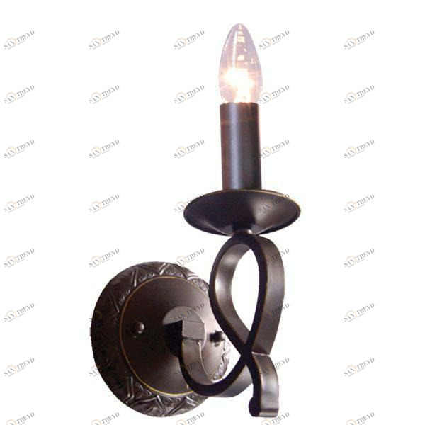 Настенный светильник бра Chattering W110157/1 DONOLUX СВЕЧА 078812 Черный 