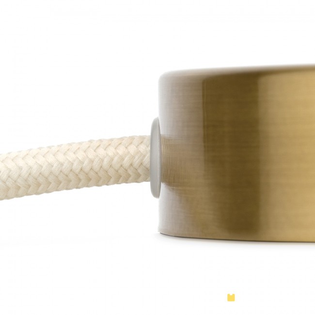 Orion LA 4-1198/1 MS-matt ореховый абажур лампа настольная Shade 117799 - Вид №3