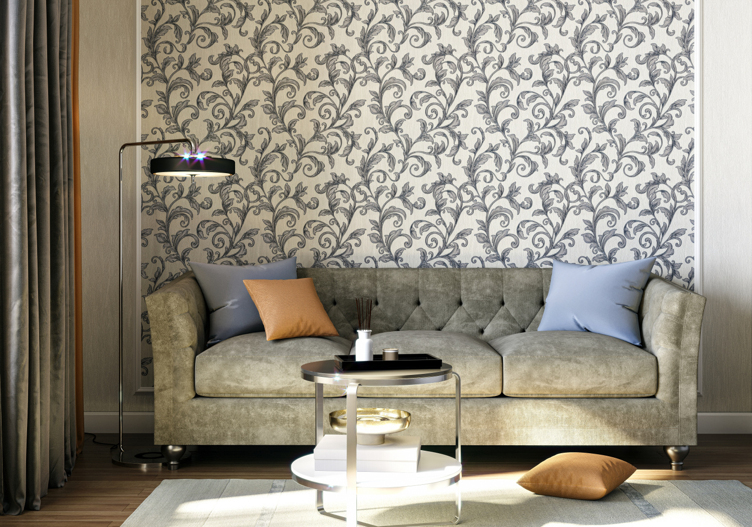 Рулон обоев основа Флизелиновая HC71581-44 Home Color Мин. заказ 6 рулонов HC7158144 - Вид №6