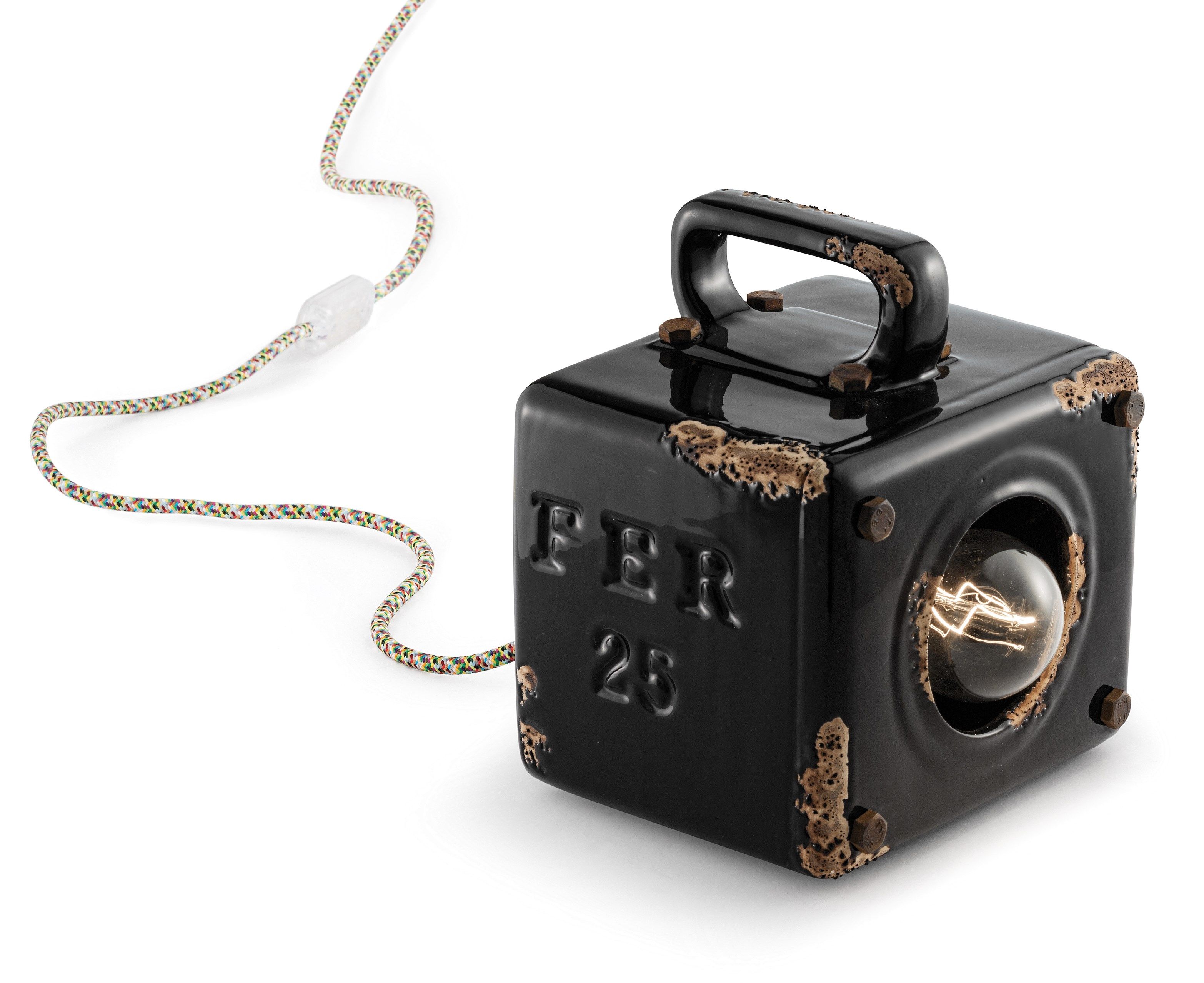 Керамическая настольная лампа FERROLUCE Industrial ARCH-00151792 - Вид №13