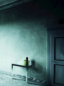 Прямоугольная хрустальная консоль