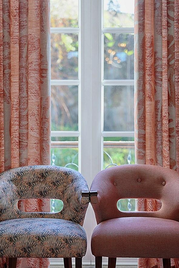 Aldeco Ткань с цветочными мотивами для штор Bloom sun-id-1476467 - Вид №4