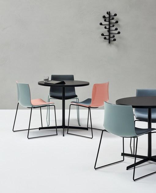 arper Круглый стол с основанием 4 звезды sun-id-1417065 - Вид №1