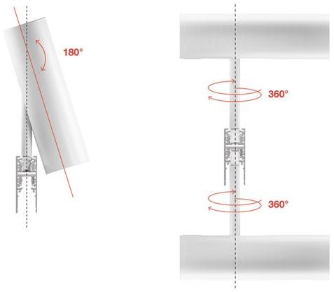 iGuzzini Светодиодное освещение направляющих из литого под давлением алюминия Robin sun-id-1500755 - Вид №3