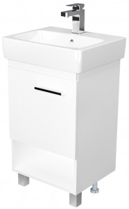 У76059 Тумба Tera 55Н 1д. Белый глянец 1 Marka TERA