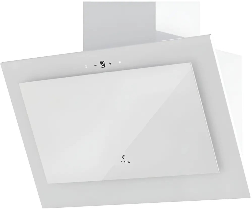91632931 Наклонная вытяжка Lex CHTI000394 59.5 см цвет белый STLM-0885216