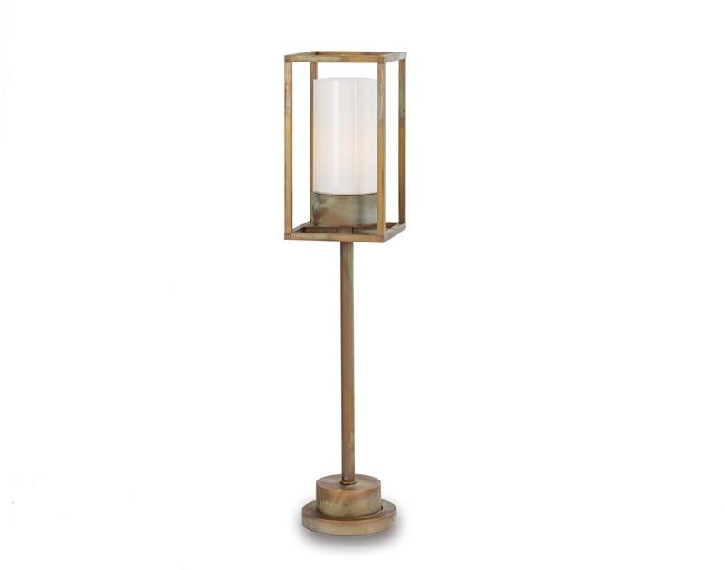 Moretti Luce Напольный светодиодный торшер из латуни Cubic sun-id-1475769 - Вид №1