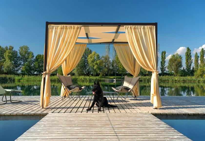 Giulio Barbieri Самонесущая пергола из алюминия и пвх sun-id-1360954 - Вид №5