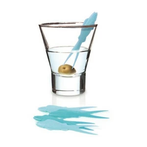 Шпажки для канапе 24 шт голубые Fish stix FRED&FRIENDS ДИЗАЙНЕРСКИЕ 00-3871437 Голубой