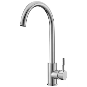 МОЛОТ Смеситель кухонный Фламинго с высоким изливом для современной кухни 86487317