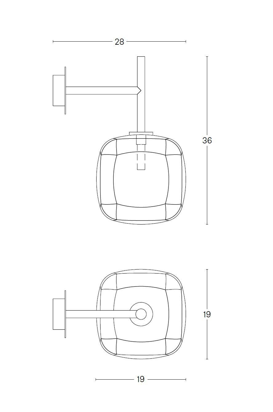 Светодиодный настенный светильник Pyrex® Tonelli Design Hyperion ARCH-00083503 - Вид №2