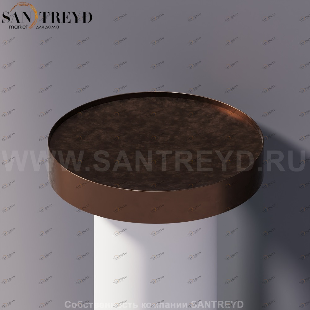 Agape GEMMA Столик темная бронза ACOM257BR