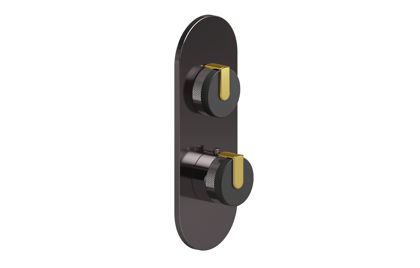 E-8026-R1BKE0-L1AU-OX-T Планка M-Series с 2 ручками - Внешняя часть GRAFF MOD+