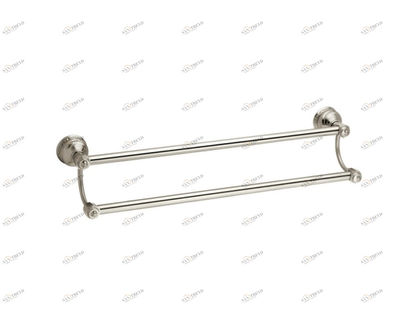 041079.000.50 Вешалка для полотенец двойной 600мм Яркий хром Mestre Austral