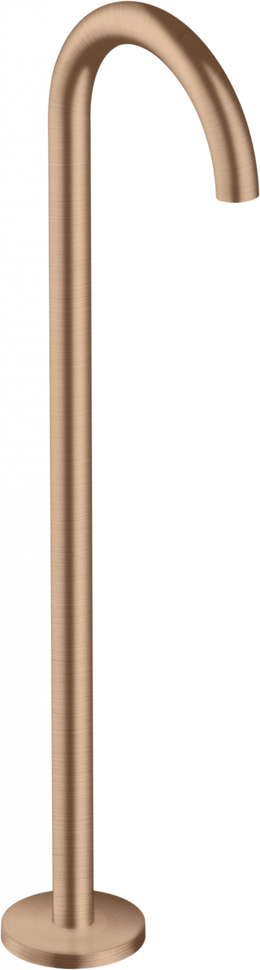 38412310 Излив на ванну изогнутый напольный AXOR UNO