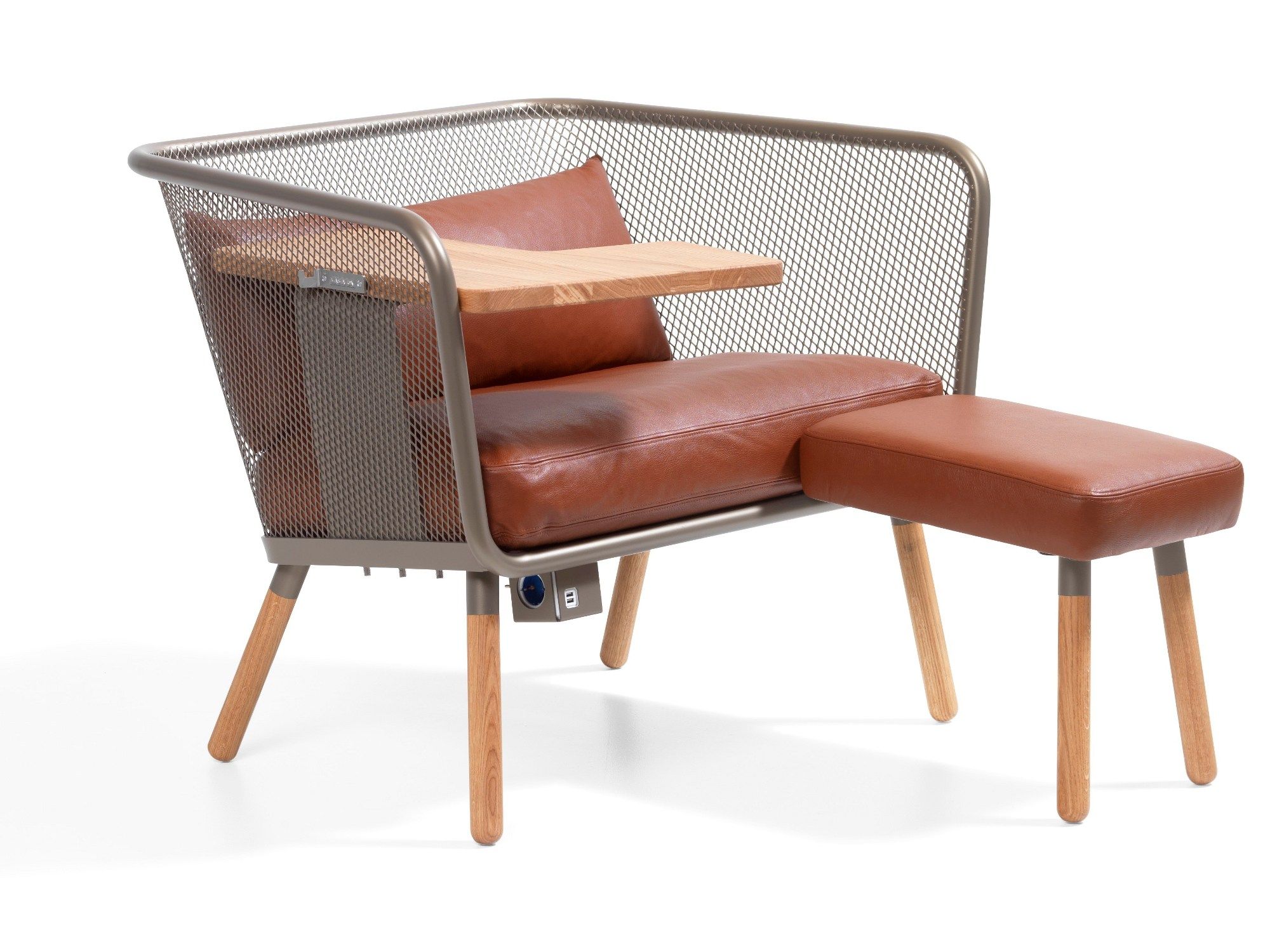 Кожаный диван Bla Station Honken ARCH-00111793 - Вид №4