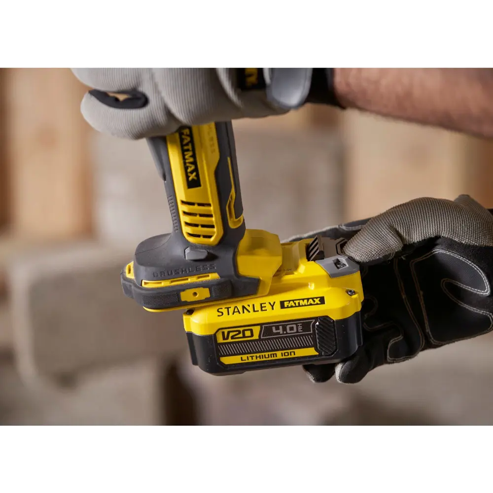 УШМ аккумуляторная бесщеточная Stanley Fatmax SFMCG700B-XJ, 18 В, 125 мм, без АКБ и ЗУ STLM-2110584 - Вид №16