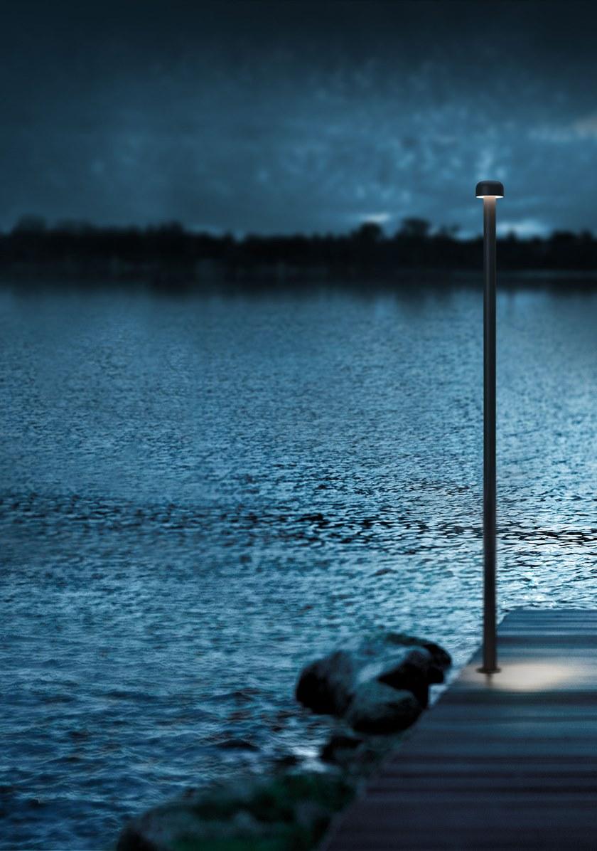 Flos Светодиодный садовый светильник из алюминия с цоколем Outdoor collection - bollard sun-id-1426587 - Вид №1