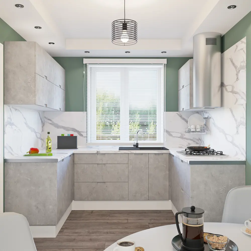 Дверь для шкафа Delinia «Берлин» 80x35 см, МДФ, цвет серый STLM-2185645 - Вид №6