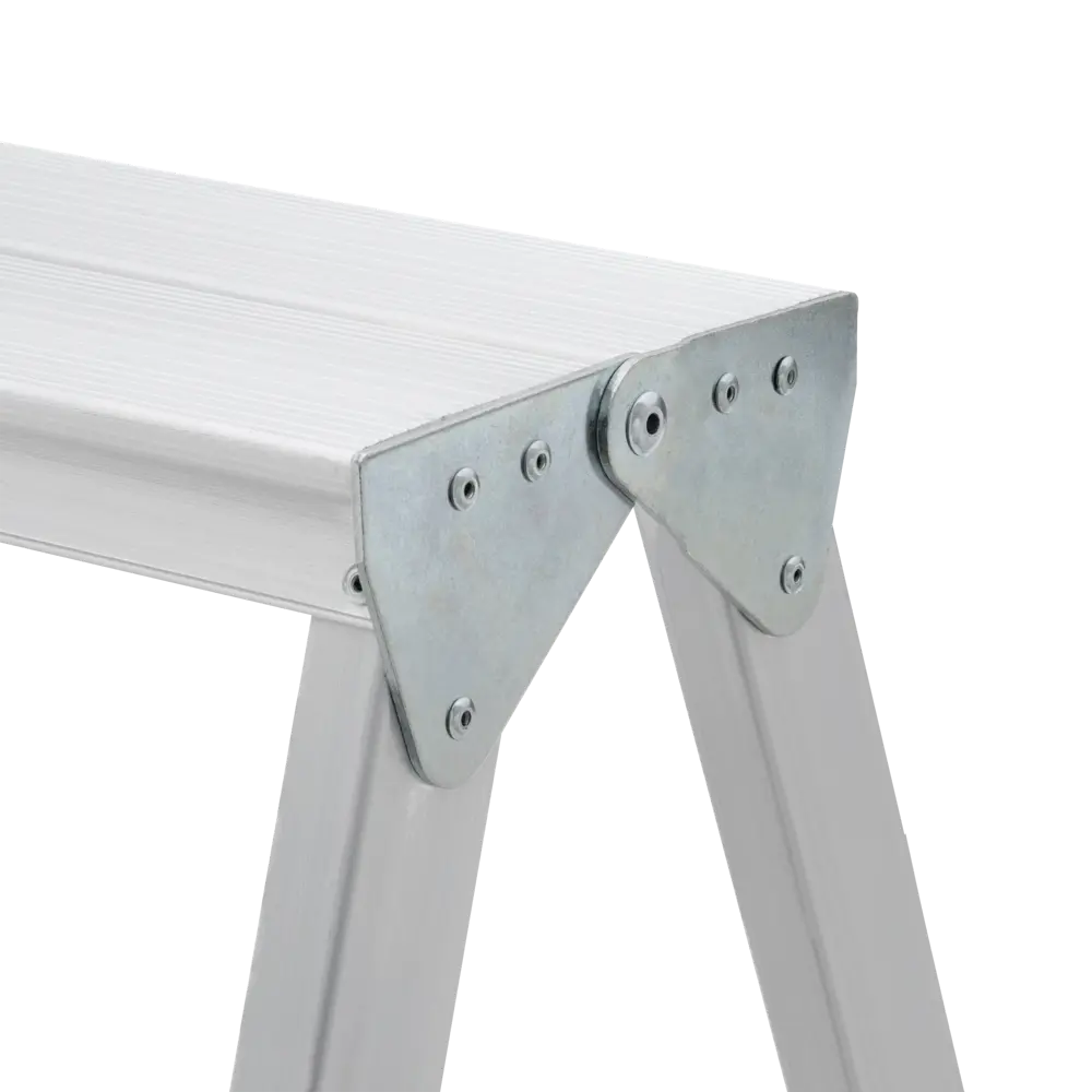 Стремянка двухсторонняя Новая Высота Kroft 1120 2 ступени алюминий STLM-2044049 - Вид №4