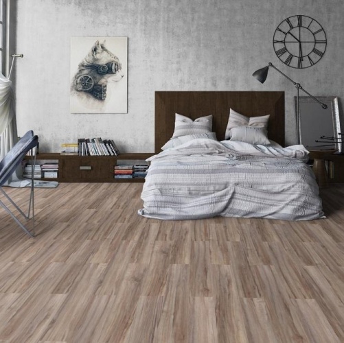 Виниловый ламинат Tarkett Lounge Acoustic Дуб с брашью (Текстурированная) 914,4х152,4/101,6 мм 1000901216 - Вид №5