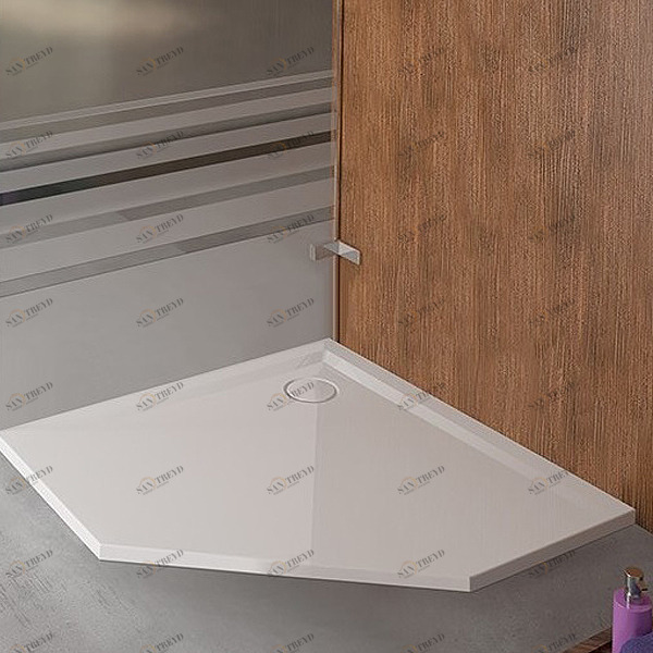 Душевой поддон пятиугольный Muna 100х100 см HOESCH 4220XA