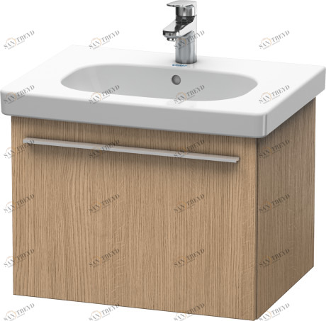 XL605105252 X-Large Тумбочка подвесная Европейский дуб, декор Duravit