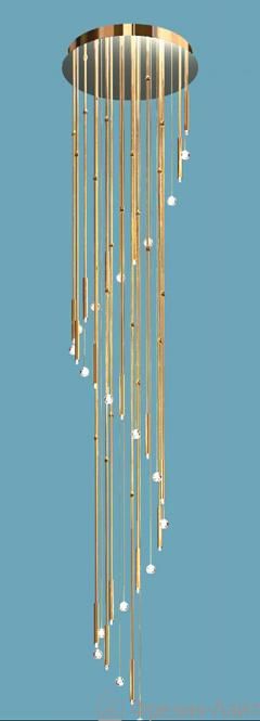 Orion DLU 2346/60L/15/2.8 gold потолочный 45975