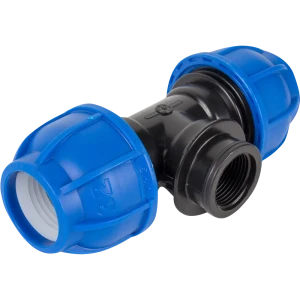 Тройник ПНД Unio ø3/4"х32х32 мм внутренняя резьба 82149028 STLM-2099781