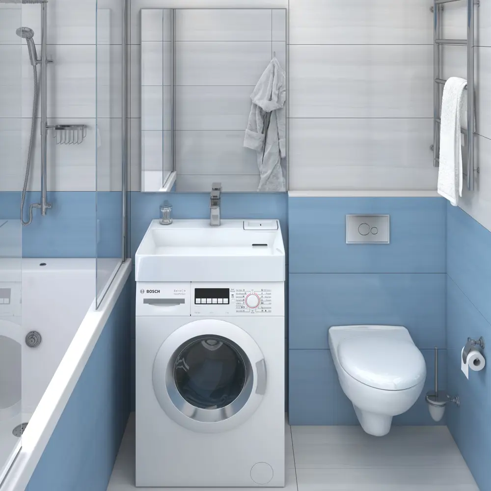 KIROVIT Шарм - компактная раковина над стиральной машиной 82574630 STLM-0030345 - Вид №4