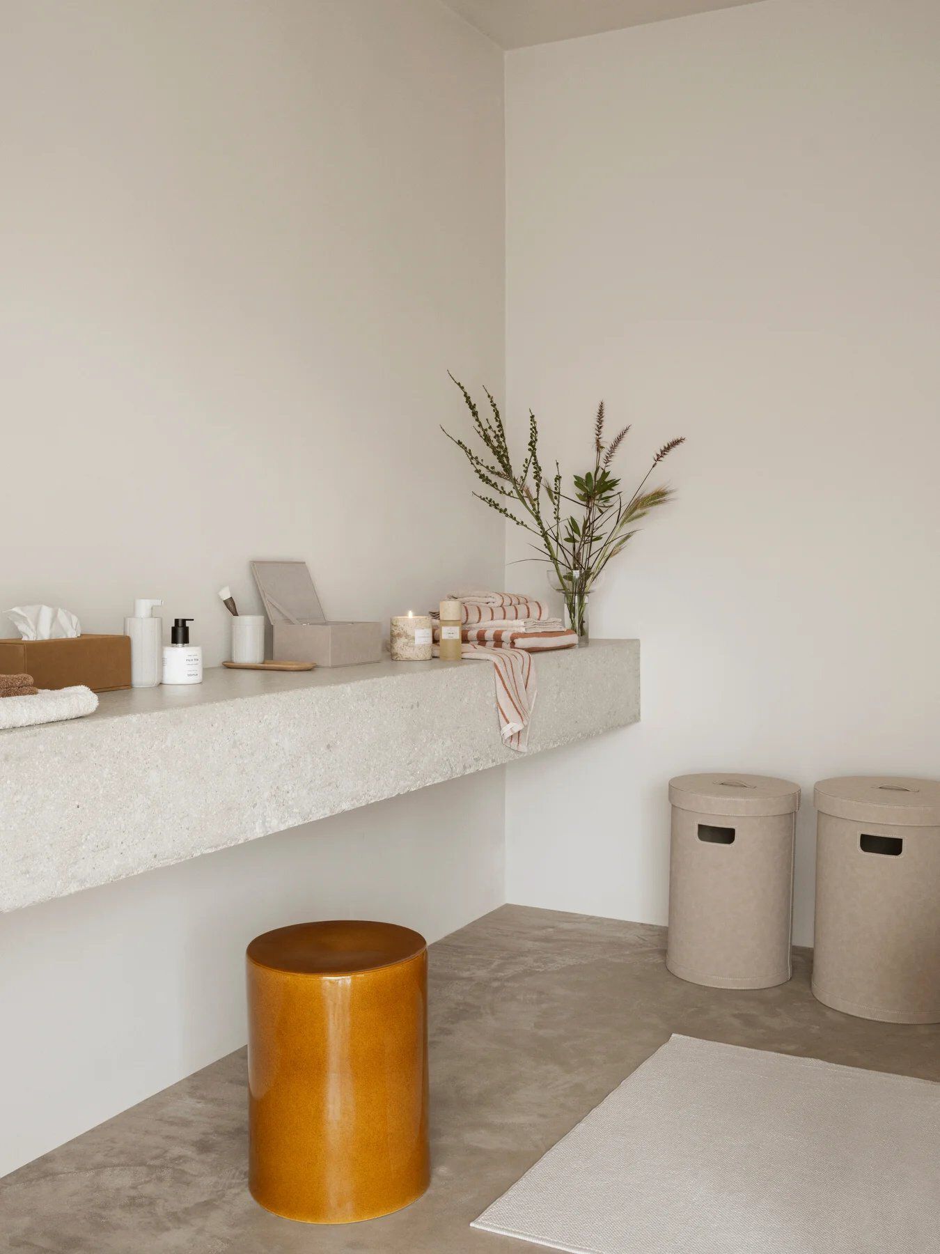 Низкий стул из керамогранита blomus TORU ARCH-00077674 - Вид №5