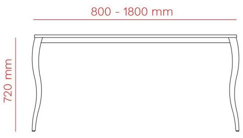 Mara Прямоугольный стол  225  - Вид №2
