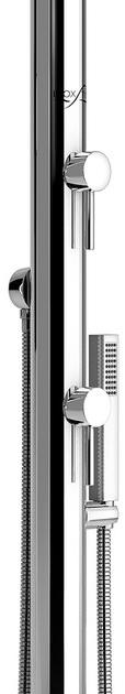 Inoxstyle Открытый душ из нержавеющей стали с ручным душем Sole 01025 mmt beauty - Вид №2