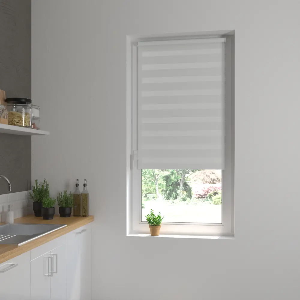 Штора рулонная день-ночь Inspire Peter 40x160 см светло-серая Granit 5 82691048 STLM-2187598 - Вид №10