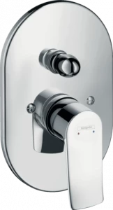 31484000 Metris Смеситель для ванны, однорычажный, скрытого монтажа Hansgrohe