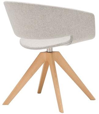 Andreu World Мягкое вращающееся кресло Ronda So0460 - Вид №3